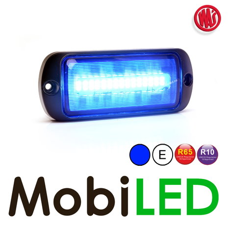 WAS Clignotant bleu 2 motifs IP6K9K E-mark