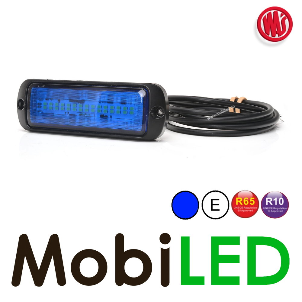 WAS WAS Clignotant bleu 2 motifs Large WAS WAS Clignotant bleu 2 motifs Large