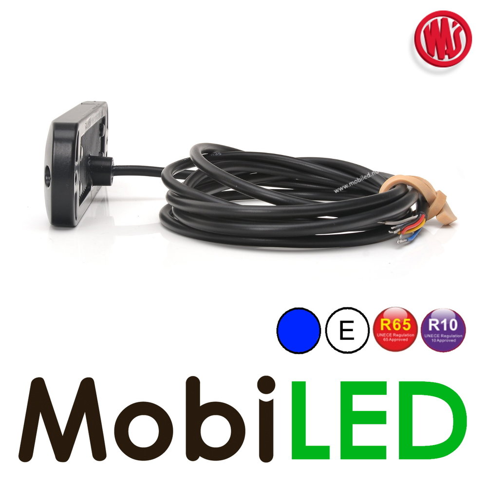 WAS WAS Blue flasher 2 patterns Wide