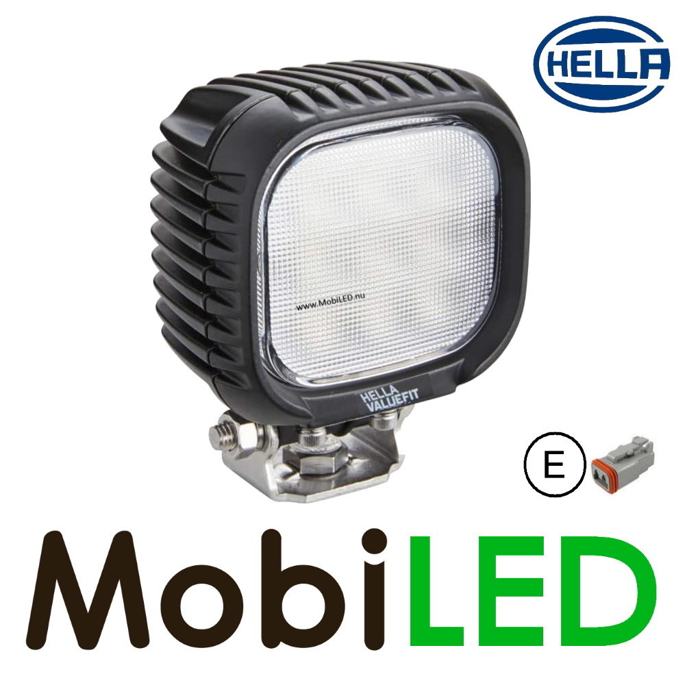 MobiLED  Hella S3000 Work lamp 31W square E-mark 10-52V - MobiLED