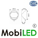 Hella Hella Luminator projecteur loin lampe de position métal E-mark