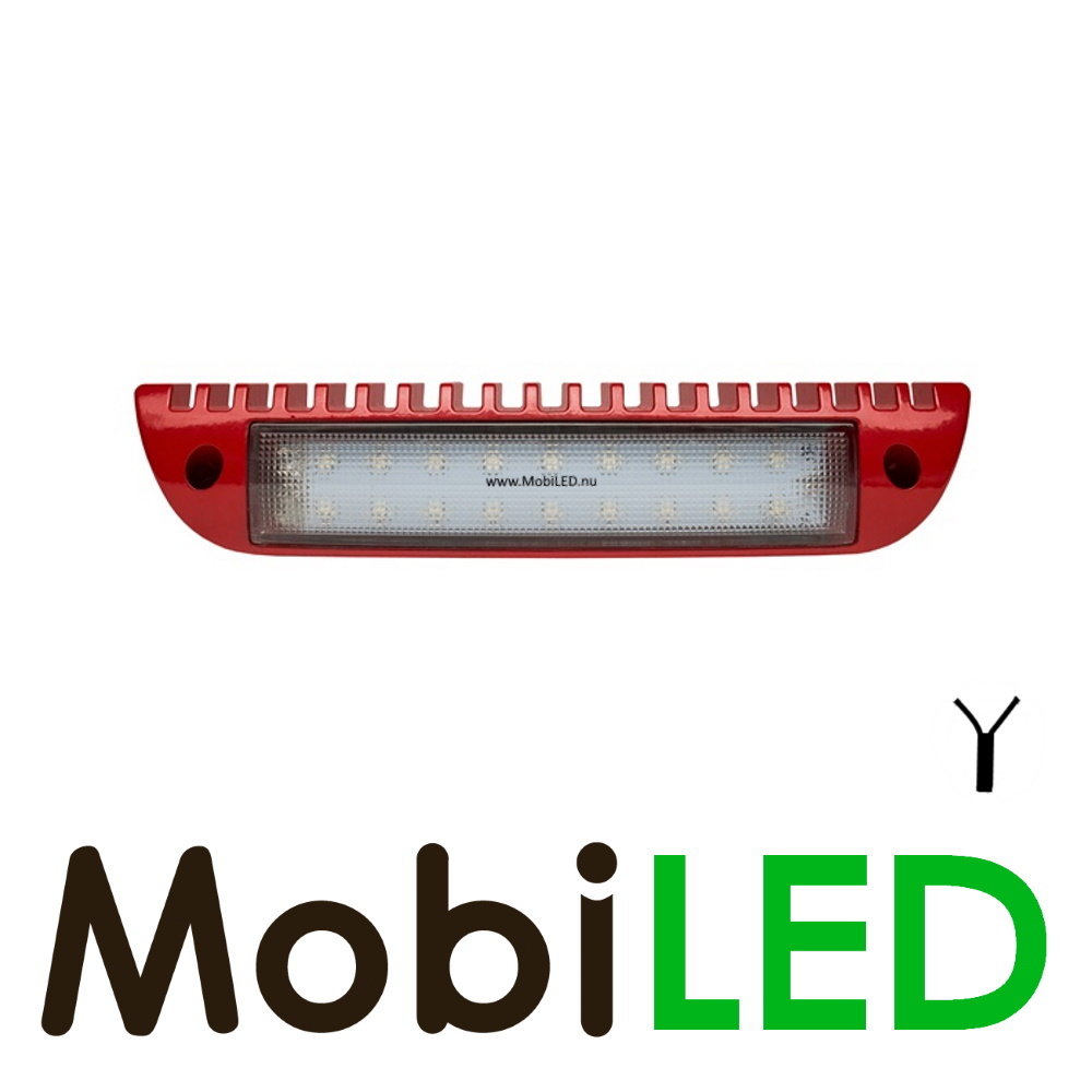 Opbouw lamp "scene light" rood