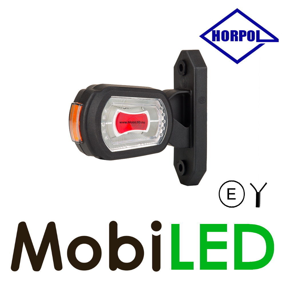 HORPOL Lampe pendentive modèle court Gauche rouge/ambre/blanc 12/24 volts E-mark HORPOL Lampe pendentive modèle court Gauche rouge/ambre/blanc 12/24 volts E-mark