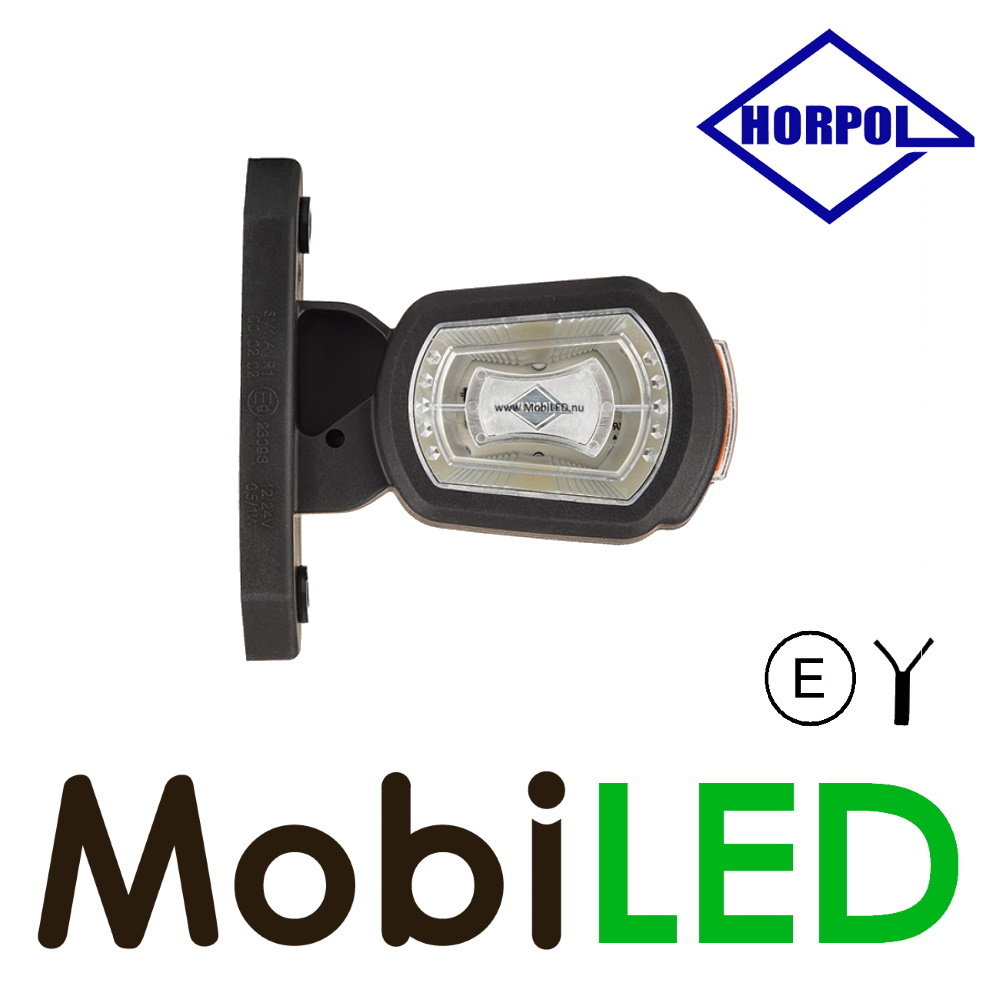 HORPOL Pendellamp kort model Links rood/amber/wit 12/24 volt E-keur HORPOL Pendellamp kort model Links rood/amber/wit 12/24 volt E-keur