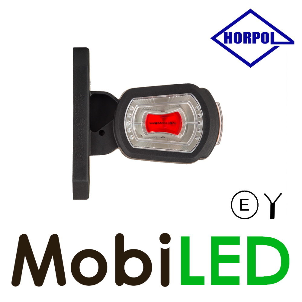 HORPOL Pendellamp kort model Rechts rood/amber/wit 12/24V E-keur