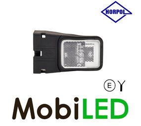 HORPOL Marqueur latéral bloc blanc support d'angle NEON look