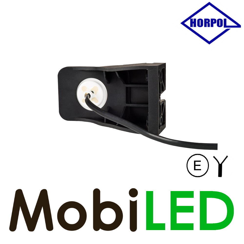 HORPOL Horpol Zijmarkering wit blok hoekhouder NEON look E-keur