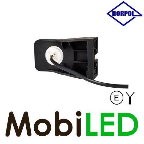 HORPOL Horpol Marquage latéral ambre bloc support d'angle look NEON E-marque HORPOL Horpol Marquage latéral ambre bloc support d'angle look NEON E-marque