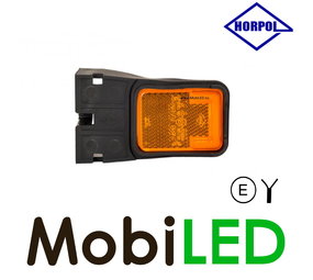 HORPOL Side marking amber block angle holder NEON look HORPOL Side marking amber block angle holder NEON look