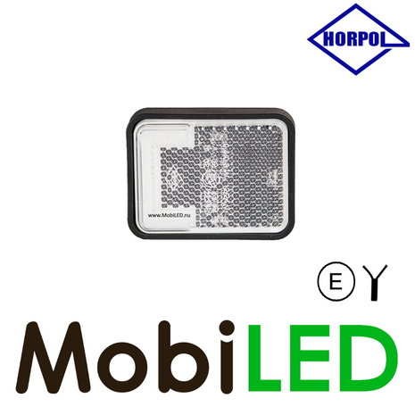 HORPOL Horpol sSide marking block white NEON look E-mark