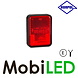 HORPOL Horpol Zijmarkering rood blok NEON look HORPOL Horpol Zijmarkering rood blok NEON look