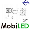 HORPOL Horpol Side marking amber block NEON look E-mark HORPOL Horpol Side marking amber block NEON look E-mark