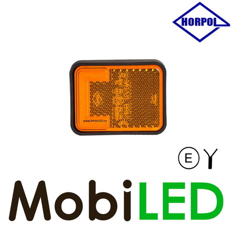 HORPOL Horpol Side marking amber block NEON look E-mark HORPOL Horpol Side marking amber block NEON look E-mark