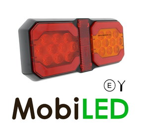 Rear light 3 functions universal with reflector Rear light 3 functions universal with reflector