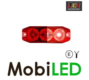 LED autolamps Achterlicht en remlicht 3 leds rood LED autolamps Achterlicht en remlicht 3 leds rood