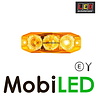LED autolamps Turn signal 3 leds amber 12-24 volts E-mark LED autolamps Turn signal 3 leds amber 12-24 volts E-mark