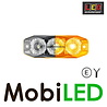 LED autolamps Clignotant 3 leds clair 12-24 volts E-marque LED autolamps Clignotant 3 leds clair 12-24 volts E-marque