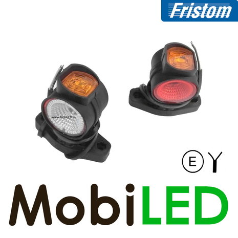Fristom Pendant lamp Right short E-mark red/amber/white 12-24 volts Fristom Pendant lamp Right short E-mark red/amber/white 12-24 volts