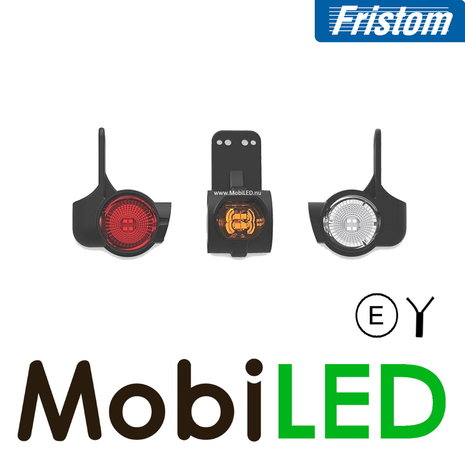 Fristom Pendant lamp oblique model Left short E-mark red/amber/white 12-24 volts Fristom Pendant lamp oblique model Left short E-mark red/amber/white 12-24 volts