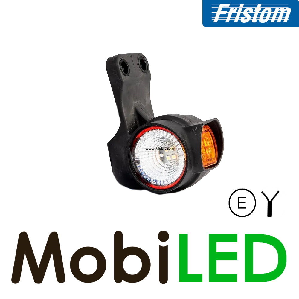 Fristom Pendellamp schuin model Links kort E-keur rood/amber/wit 12-24 volt