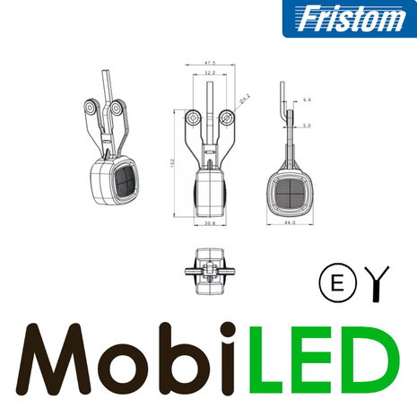 Fristom Pendant lamp universal E-mark 12-24 volts Fristom Pendant lamp universal E-mark 12-24 volts