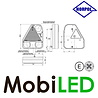 HORPOL Horpol Triangular modular left rear light 4 functions bayonet E-mark HORPOL Horpol Triangular modular left rear light 4 functions bayonet E-mark