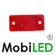 Réflecteur rectangle 90mm Rouge E-marque Réflecteur rectangle 90mm Rouge E-marque