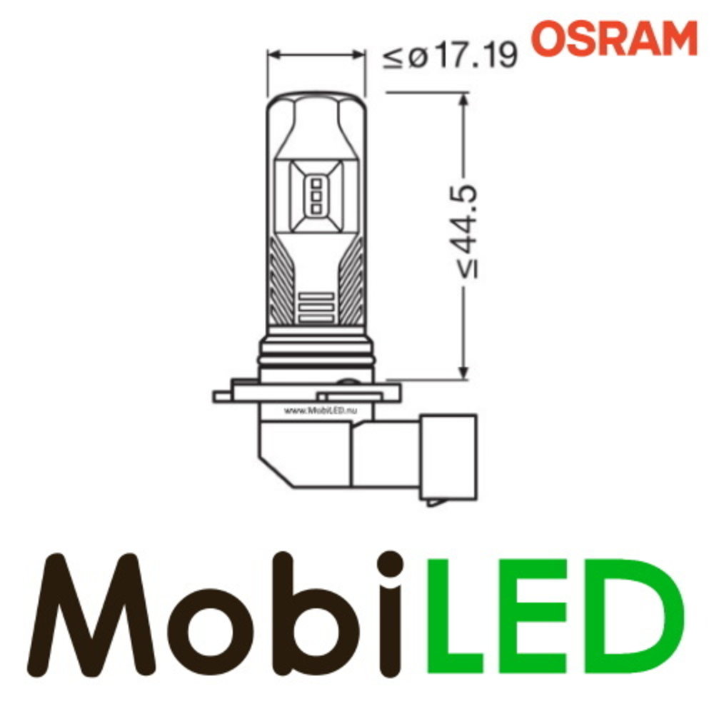 OSRAM OSRAM H10 (PY20D) LEDriving FL (9745CW) 12V