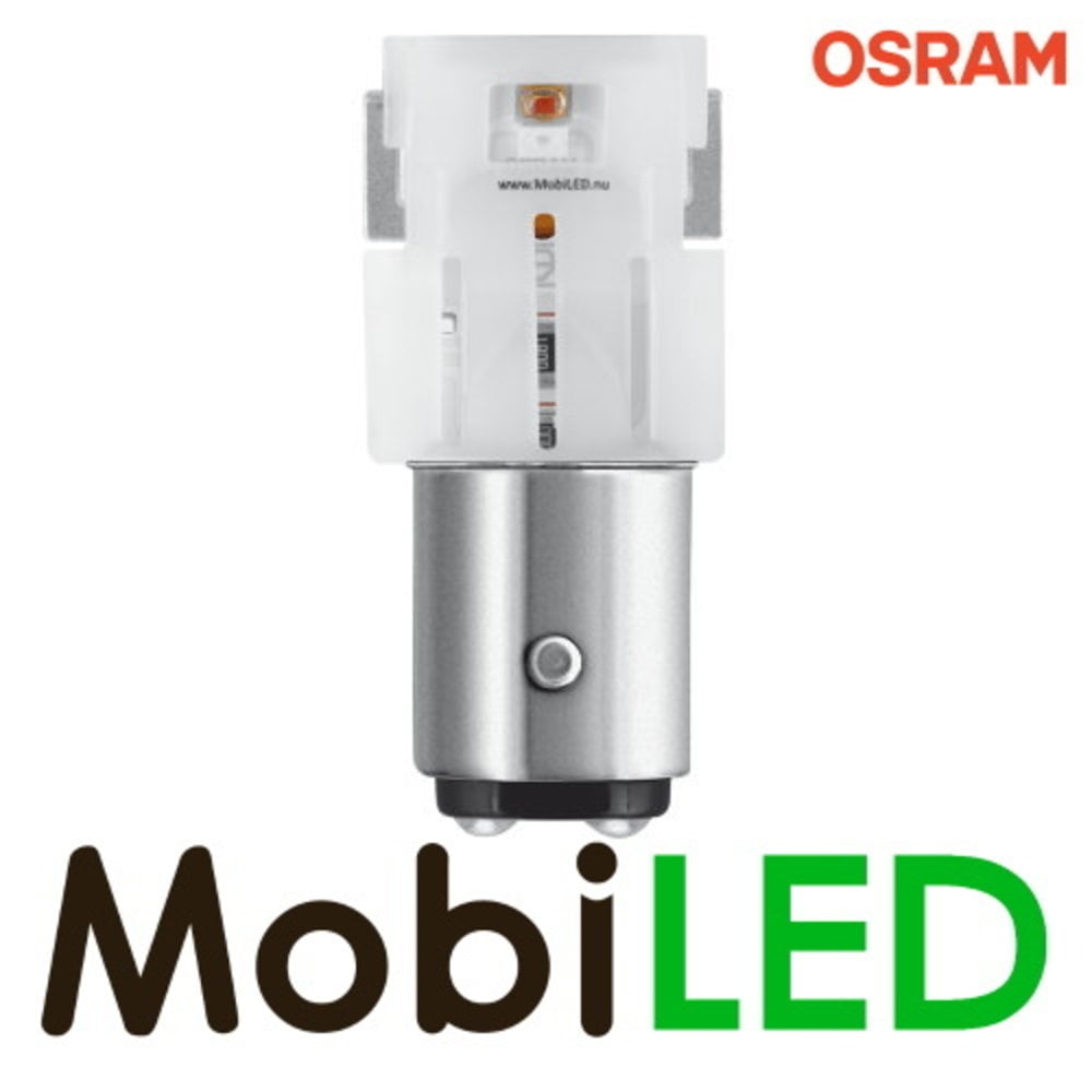 OSRAM OSRAM P21/5W (BAY15ds) LEDriving SL (2 stuks) Rood OSRAM OSRAM P21/5W (BAY15ds) LEDriving SL (2 stuks) Rood