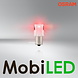 OSRAM P21W (BA15s) LEDriving SL (2 stuks) Rood OSRAM P21W (BA15s) LEDriving SL (2 stuks) Rood