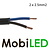 Connection cable 2 core 2x 2.5 mm²