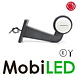 WAS WAS NEON Lampe contour modèle courbé Gauche E-marque WAS WAS NEON Lampe contour modèle courbé Gauche E-marque