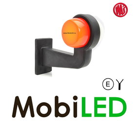 WAS Neon model rood/wit Rechts 12-24V WAS Neon model rood/wit Rechts 12-24V