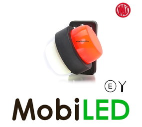 WAS Modèle Neon rouge/blanc court 12-24V WAS Modèle Neon rouge/blanc court 12-24V