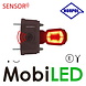 HORPOL Horpol Pendant lamp short straight model Right with sensor E-mark HORPOL Horpol Pendant lamp short straight model Right with sensor E-mark