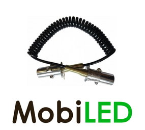 Electrospiraalkabel S-type 24 V 7-aderig 4 m Electrospiraalkabel S-type 24 V 7-aderig 4 m