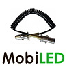 Câble électro spiralé Springflex type S 24 V 7 fils 4 m Câble électro spiralé Springflex type S 24 V 7 fils 4 m