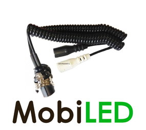 24 volt Electrospiraal adapter 15/7 3,8 meter 24 volt Electrospiraal adapter 15/7 3,8 meter