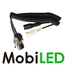 24 volt Electrospiraal adapter 15/7 3,8 meter 24 volt Electrospiraal adapter 15/7 3,8 meter