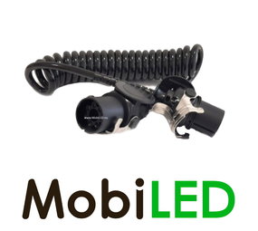 24 volt EBS 7-aderig Electrospiraalkabel 3,8 meter 24 volt EBS 7-aderig Electrospiraalkabel 3,8 meter