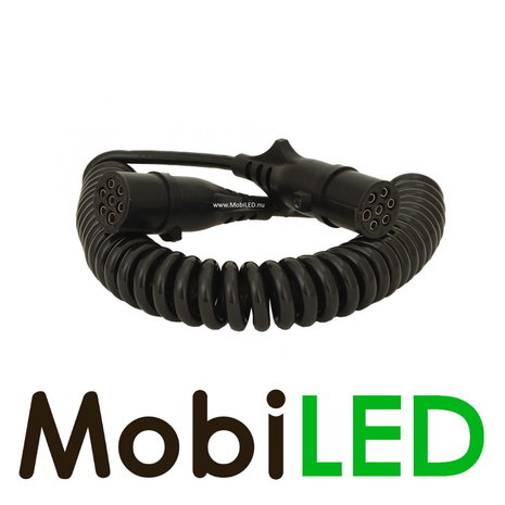 24 volts N-typeElectro spiral cable Hyflex 3.8 meters 24 volts N-typeElectro spiral cable Hyflex 3.8 meters