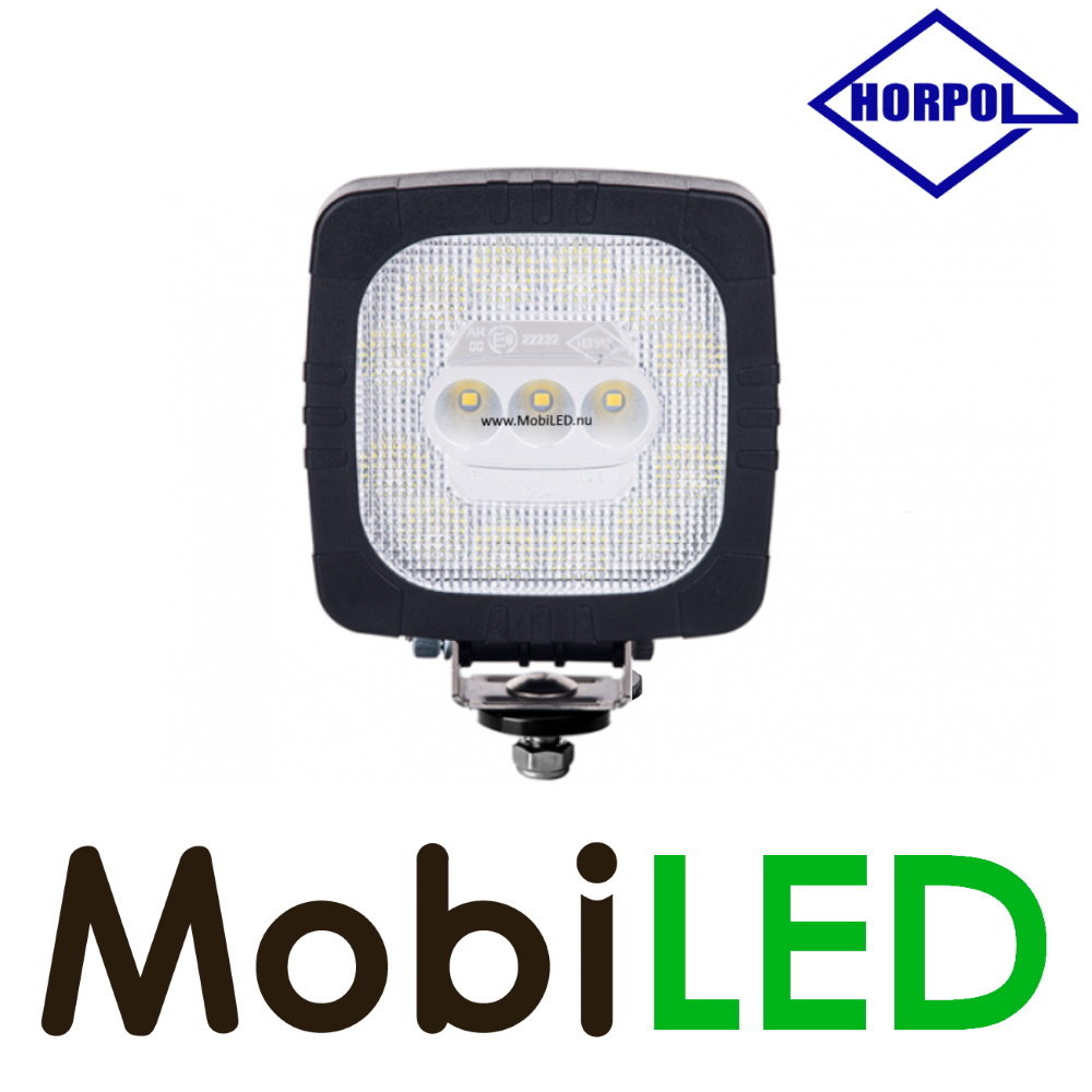 HORPOL Horpol Werklamp 8W vierkant magneet HORPOL Horpol Werklamp 8W vierkant magneet