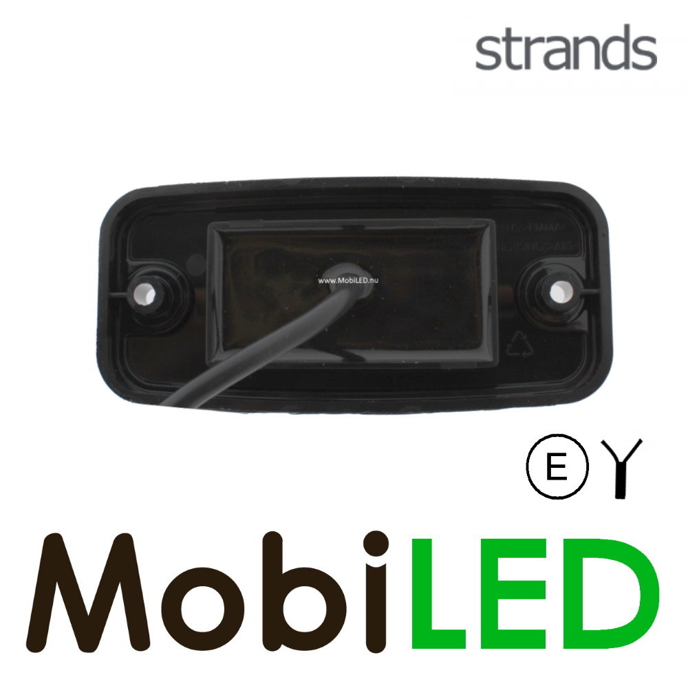 Strands Strands Marquage latéral rouge avec feu de stop et reflecteur 5m câble E-marque Strands Strands Marquage latéral rouge avec feu de stop et reflecteur 5m câble E-marque