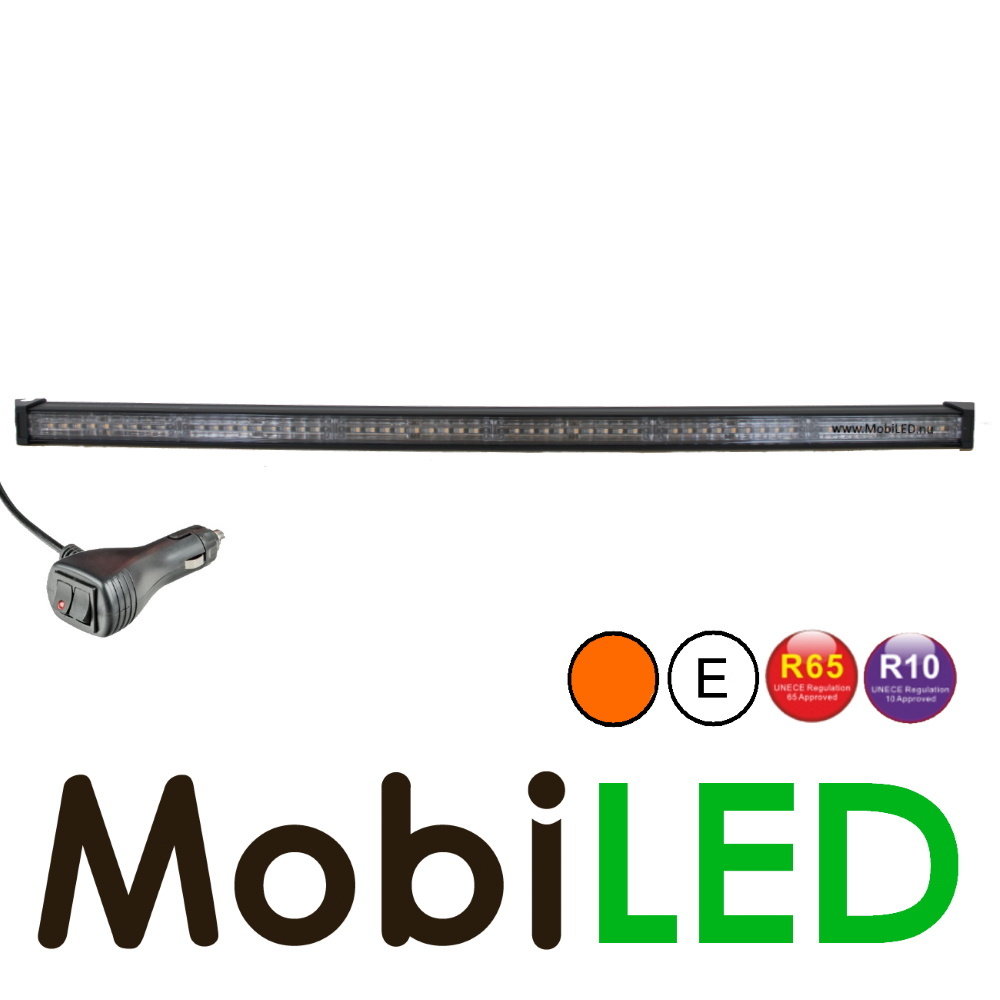 Flitsbalk 916 mm Amber E-keur