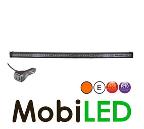 Flash bar 916 mm Amber