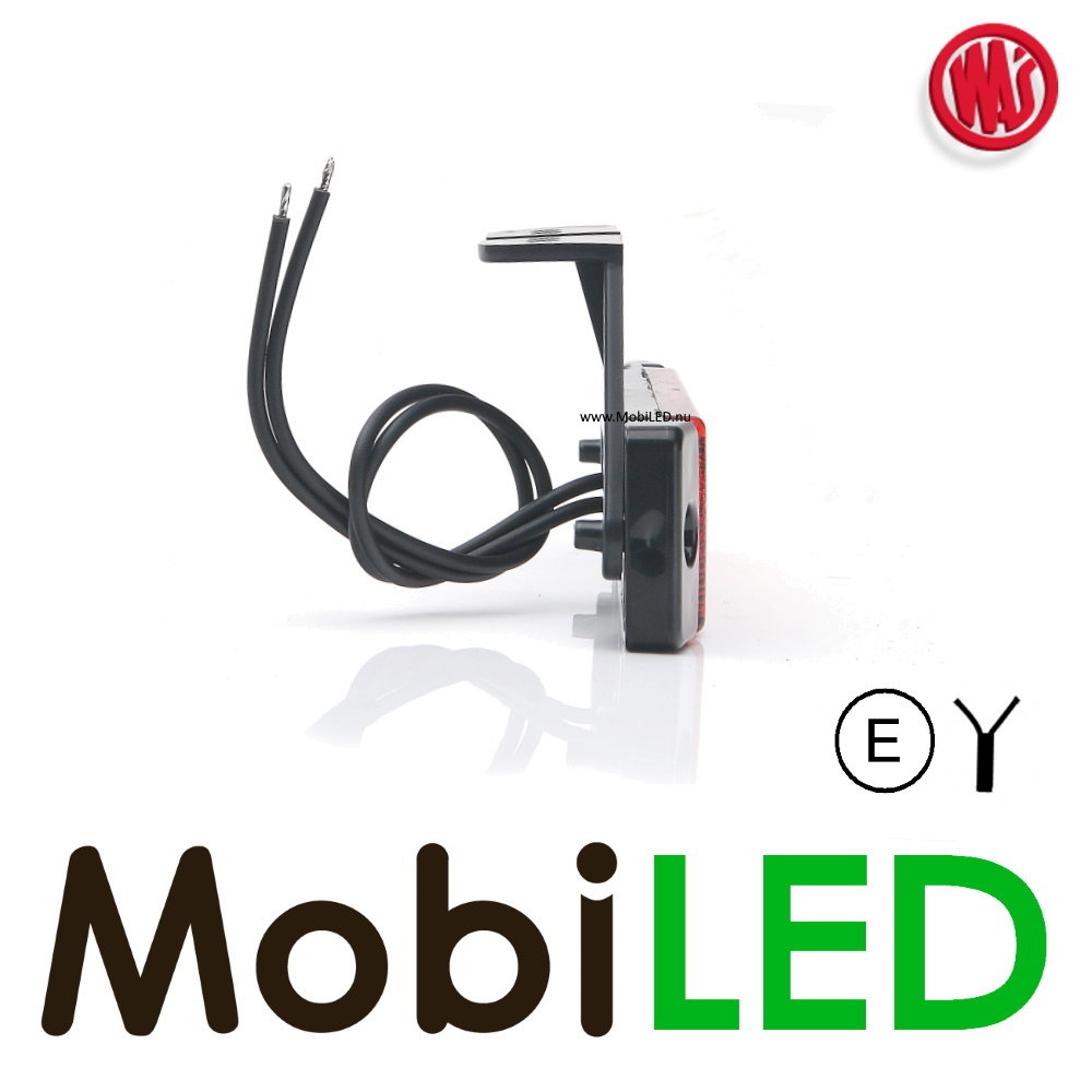 WAS WAS Side marking elongated side red with reflector E-mark