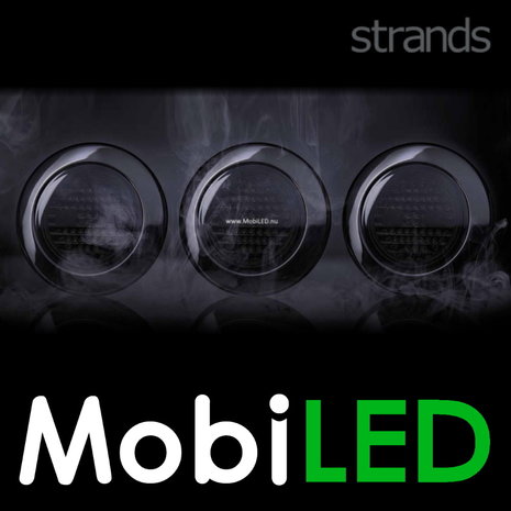 Strands Dark Knight achterlicht met remlicht Strands Dark Knight achterlicht met remlicht