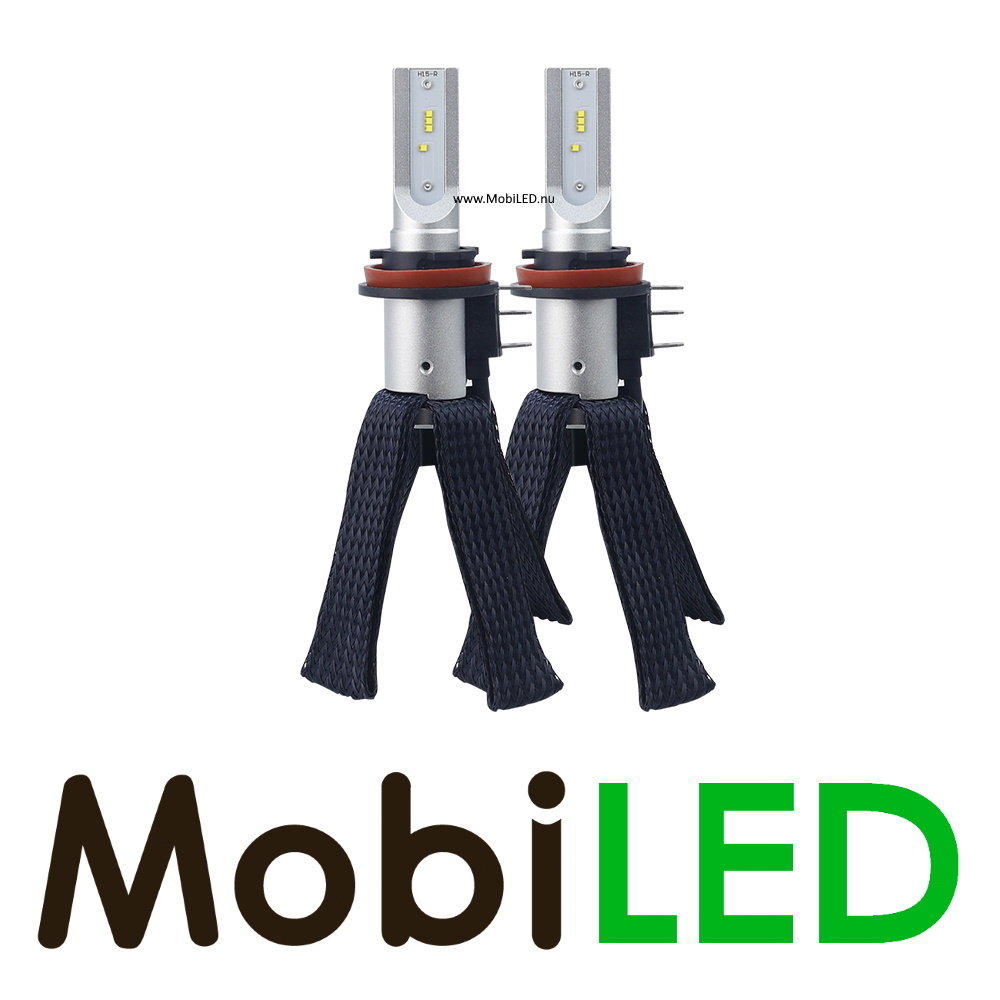LED koplampen set compact fit H15 LED koplampen set compact fit H15
