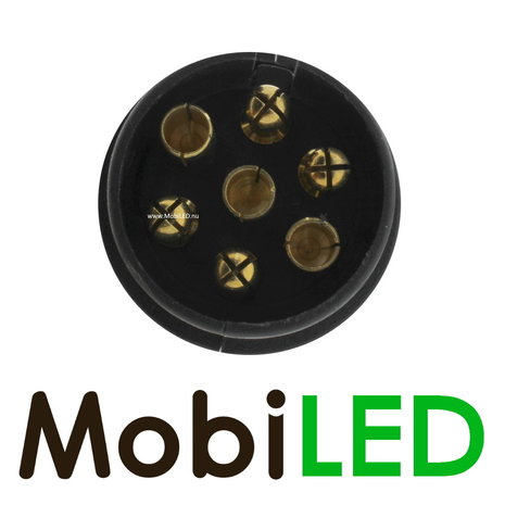 Câble spiralé Electro 12 volts 7 fils 5 mètres Câble spiralé Electro 12 volts 7 fils 5 mètres