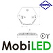 HORPOL Horpol Marquage du hayon élévateur ambre aluminium 12-24 volts E-marque HORPOL Horpol Marquage du hayon élévateur ambre aluminium 12-24 volts E-marque